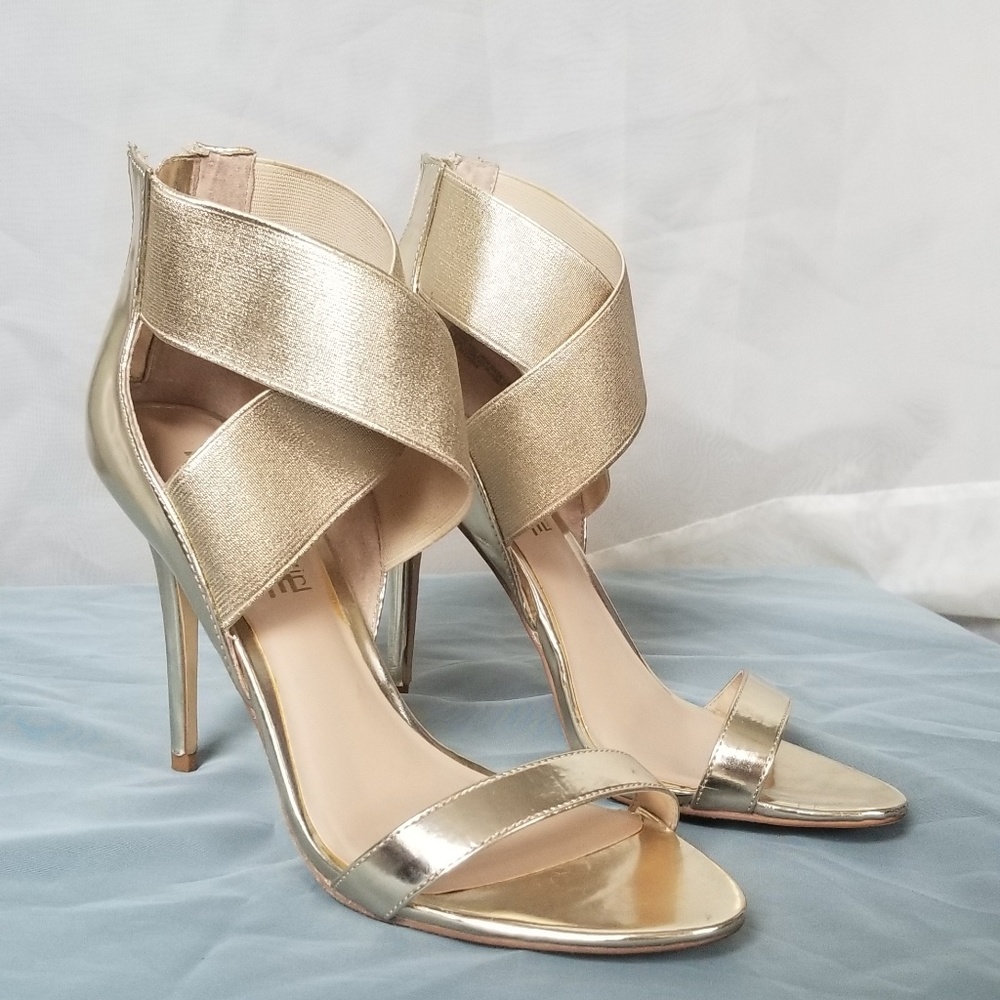 Gold heels